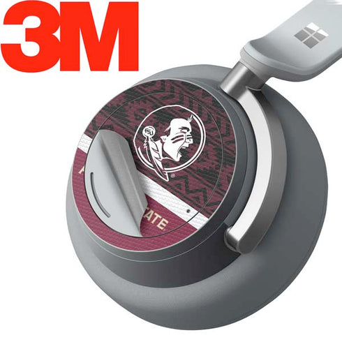 Florida State University Pattern Jersey Surface Headphones Skin